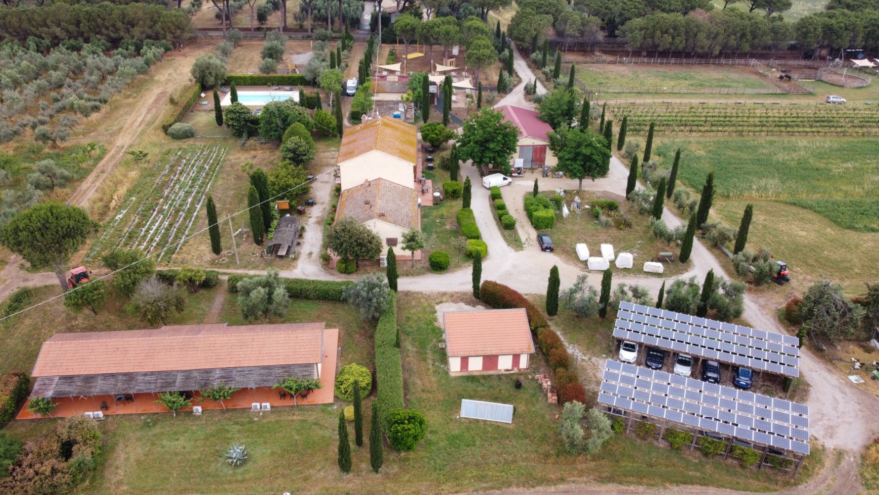 Ristorante braceria dell’Agriturismo La Pulledraia