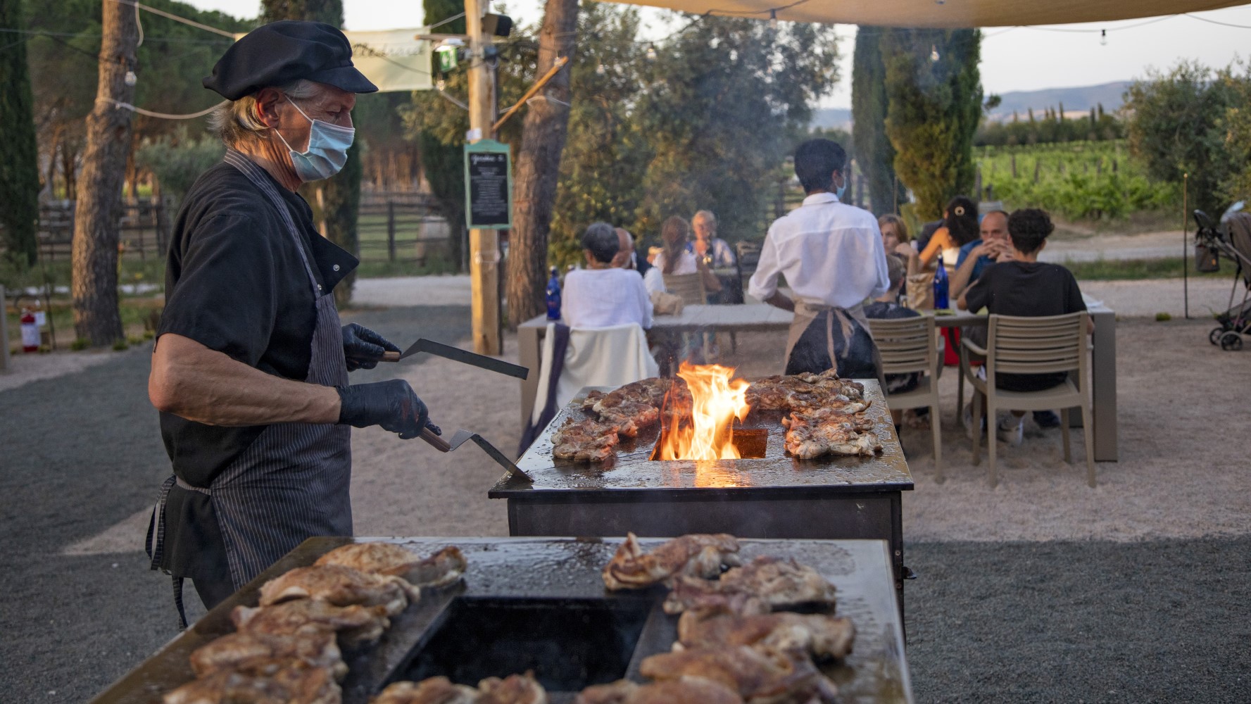Ristorante braceria dell’Agriturismo La Pulledraia