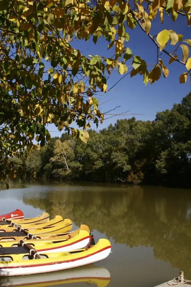 Canoa nel fiume